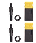 Hand Rivet Nut Tool Mandrel And Nosepiece Set Three Eighths To Sixteen Thread Adjustable Stroke 2 Pack displayed vertically
