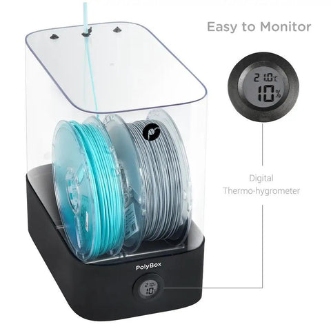 Heavy Duty Spool Case Keep Your 3D Filament Squeaky Dry By Blocking Humidity To Dodge Stringing And Keep Prints Flawless Across Every Project Made Tough For Everyday One And Three Kilogram Reels