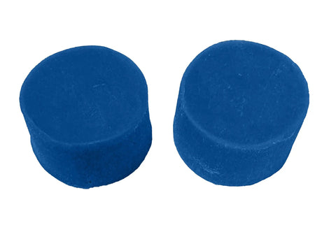 Beeswax Earplugs For Sleep And Snoring, NRR 34 Noise Reduction, soft molded blue earplugs for side sleepers and swimming.