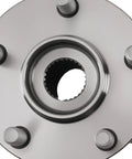 Close-up view of Two Piece Beefy Rear Wheel Bearing And Hub Assembly 512401 Fit Scion FRS 2013 2016 Subaru BRZ 2013 2019, 5 lug with ABS.