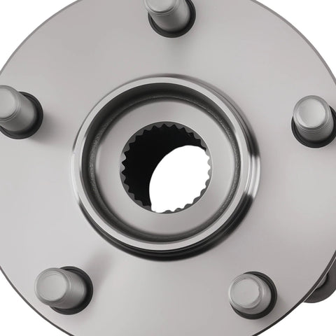 Close-up view of Two Piece Beefy Rear Wheel Bearing And Hub Assembly 512401 Fit Scion FRS 2013 2016 Subaru BRZ 2013 2019, 5 lug with ABS.