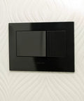 K-8857-0 Bevel Toilet Fitting White For In Wall Tank And Carrier System Large Flush Actuator Plate Opening Dual Flush