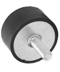 Anti Vibration Rubber Bobbin Mount For Heavy Machinery Fitness Gear And Automotive Use NR SBR Material VE40x30 M8x23 Easy Install