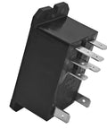 Heavy Duty DPDT Power Relay Pack Of 2 240VAC 30A Panel Mount OEM Replacement, shown from side with visible terminals for industrial use