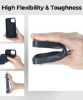 Flex TPU Filament 85A Shore ISO 10993 Tested Ultra Flexible And Tough for footwear and protective gear demonstration