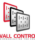 Wall Control logo with slotted pegboard design, linked to Slotted Pegboard U Hook 3 Inch For Slotted Tool Boards Heavy Duty Metal Wall Hook