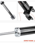 Close-up of Beefed Up Rear Shocks Absorbers Pair For Nissan Altima 2007 To 2018 And Maxima 2009 To 2014 With Sport Package