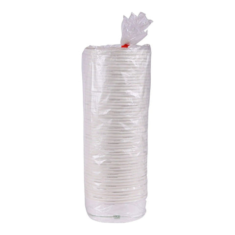 Compostable 32oz GreenStripe PLA Lined Squat Paper Bowls Case Of 300 Eco Friendly Bulk Takeout Ready White Round With Lids Optional ASTM Compliant BPI Certified stack in bag