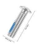 Premium Six Pack Roller Skate Stopper Screw Kit For Durable Top Grade Metal Replacement Parts Versus Basic Options Enhancing Smooth Gliding Control With Quad Or Inline Skates At Park Or Rink Eliminating Broken Parts Forever, metal screw 3 cm
