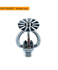 Heavy Hitter ESFR Fire Sprinkler Head Pendent Mount with fast response, 68C rated, solid brass construction, top view.