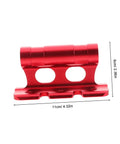 Red aluminum Fork Mount Bracket For Car Roof Racks With Quick Release Easy Install Built Tough And Secure, Ride Ready Bike Carrier