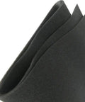 Edge view of 60PPI Air Filter Foam Sheet Black Anti Dust Heavy Duty 5mm Thick Size 2M Long By 1M Wide For DIY Filtration Projects