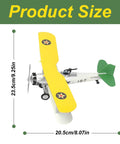 O2U-4 Corsair Biplane Model Kit 1 To 48 Scale For Adults displayed with size dimensions in inches and centimeters.