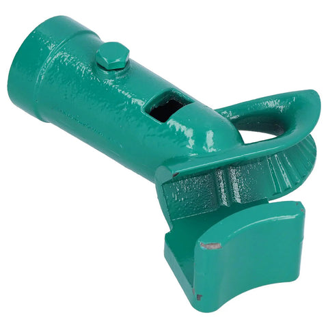 3/4 Inch Manual Wire Tube Bender For Straight 90 To 180 Degree Bends With Heavy Duty 45 Steel Construction, green steel tool design.