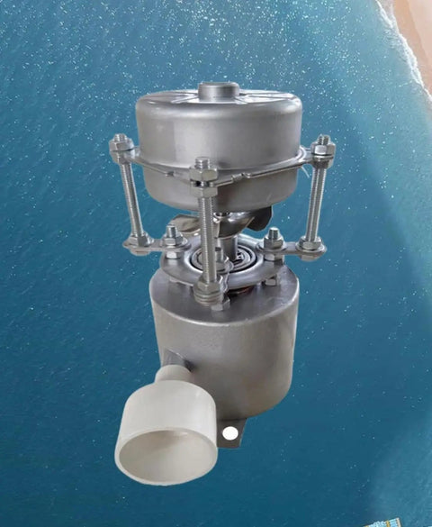 1000W Water Turbine Generator Portable Mini Micro Hydro Power Unit, aluminum, for outdoor use, off-grid camping and emergency power