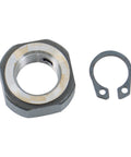 CNC Ball Screw And Linear Rail Kit With SFU1605 1200mm nut and coupling components for DIY CNC machines, close-up view.