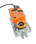 Heavy Duty Communicative Damper Actuator Nm24aMp for HVAC systems, showing motor and mounting features, designed for commercial use.