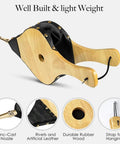 Heavy Duty Fireplace Bellows And Large Wood Fire Blower Crafted From Rock Hard Heat Resistant Leather, hangs easily and features a zinc-cast nozzle.