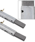 Heavy Duty Carbon Motor Brushes Holder For 30 60 70 80 90 Liter Industrial Vacuum Cleaners Built Tough Replacement set of 2 graphite iron brushes.