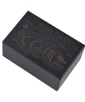 Knockout 2W AC DC Power Supply Module Delivering Rock Solid 12V Output Plus Zero Hassle Universal Input Range For Sleek Industrial Automation and Heavy Duty Machinery Setup With Ultra Low Idle Power Draw. Compact black power module with input/output specifications.