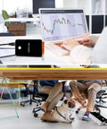 Personal Space Heater Portable Mini Electric Desk Warmer For Room And Office Black Auto Shut Off Temperature Protection