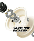 Front Wheel Bushing To Bearing Conversion Kit And Front Axle Steering Spindles For Lawn Tractors And Mowers Grease Free Upgrade