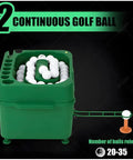 Launch Monitor With Automatic Ball Dispenser And Swing Trainer for Indoor Golf Practice with hands-free tee-up