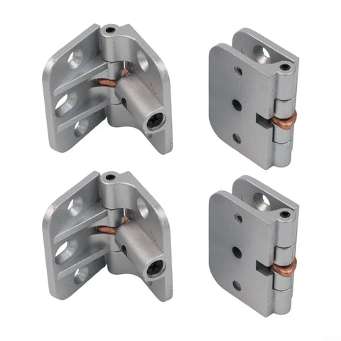 4 pack of 180 Degree Locking Hinge For Folding Tables With Adjustable Positions 0 90 135 180, Heavy Duty Zinc Alloy Table Hinge