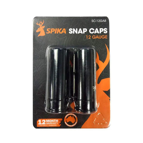Two Pack 12 Gauge Aluminum Snap Caps For Dry Fire Practice Dummy Rounds Safe Loading Firing Realistic Handling Durable 12 Gauge Training Set Includes Extra Primer Replacements