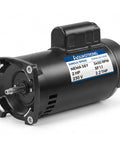 Heavy Duty 2 Hp 230V Pool Pump Motor With 56Y Frame And Square Flange For Smooth Single Run At 3450 Rpm front view