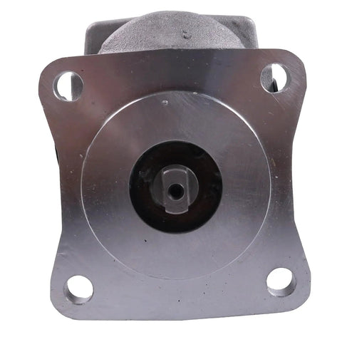 Front view of Left Rotation Hydraulic Gear Pump For Kubota B1550 Tractor Direct Fit With 67810 76100 67810 76102.