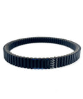 Top Tier Heavy Duty V Drive Belt For Kawasaki Kvf650 Kvf750 And Kfx700 Atvs, black rubber with cogged design for durability.