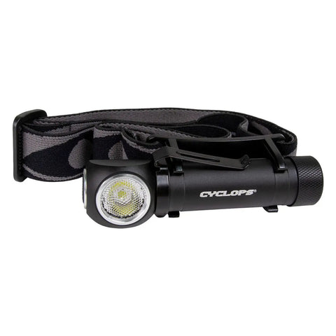 Hades Headlamp Go-To 1000 Lumen Rechargeable LED Weather Ready IPX4 Aluminum Body with adjustable headband