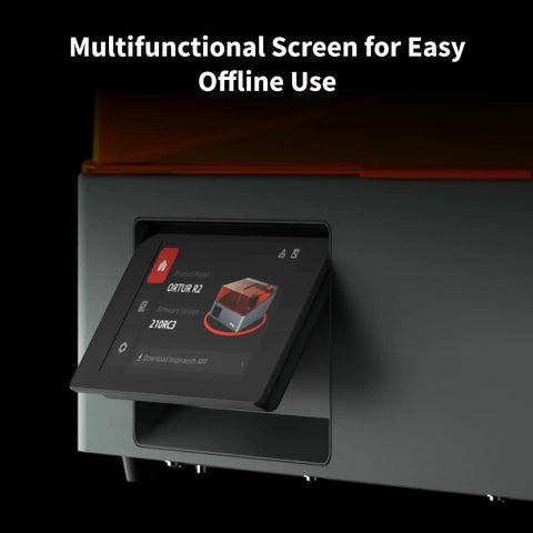 10W Enclosed Laser Engraver And Cutter With Smart Camera Positioning, multifunctional screen display close-up