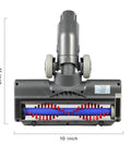 Upgraded Hardwood Floor Vacuum Attachments With LED Headlights For V6 DC59 DC61 DC74 Cordless Stick Vacs motorized brush bottom