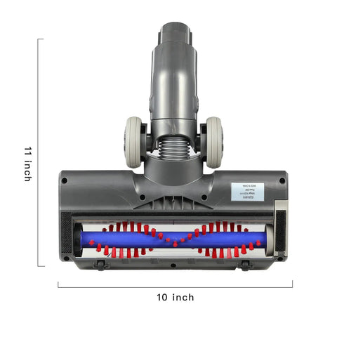 Upgraded Hardwood Floor Vacuum Attachments With LED Headlights For V6 DC59 DC61 DC74 Cordless Stick Vacs motorized brush bottom