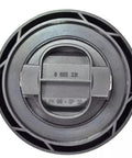 Top view of BMW Engine Oil Filler Cap Replacement 11128655331 Drop In Direct Fit OEM Quality Cap for BMW models.