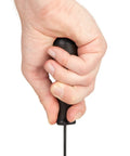Hand gripping High Torque 3/32 Inch Hex Blade Screwdriver with Black Oxide Finish, Three-Sided Leverage Handle for Maximum Turning Power