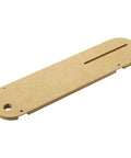 10 Inch MDF Dado Throat Plate Insert for Contractor Table Saws Replacement Cover Fits Standard and Dado Blades Quick Install