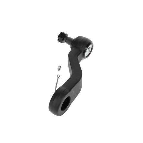 Beefy Heavy Duty Steering Pitman Arm For Smooth Steering Control, Forged Steel Construction Delivers Strength And Durability, Reduces Side To Side Play, Greaseable Where Applicable To Flush Contaminants And Cut Wear, Fits Most Trucks And SUVs, black with hardware