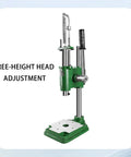 Heavy Duty Cast Iron Arbor Press Garage Beast delivering seven hundred five pounds of raw squeezing force with free-height head adjustment.