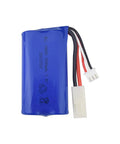 Two Pack 7.4V 1500mAh LiPo Battery For Fast RC Boat Long Lasting Power With Balance Charging Compatible With FT009 UDI009 UDI902 UDI002 AA102