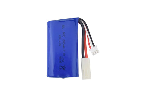 Two Pack 7.4V 1500mAh LiPo Battery For Fast RC Boat Long Lasting Power With Balance Charging Compatible With FT009 UDI009 UDI902 UDI002 AA102