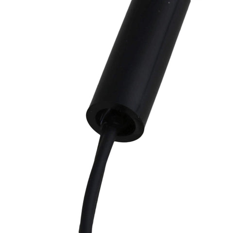 Close-up of a black Cylindrical Plastic Mounted Reed Proximity Switch Magnetic Sensor Pack Of 2, 25mm, Normally Open, Hermetically Sealed