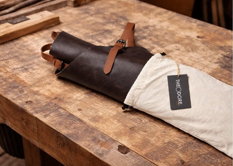 Genuine Leather Work Apron With CrossBack Straps For Woodworking Carpentry BBQ And Barista Tasks 3 Spacious Pockets And Fully Adjustable Fit Durable Brown Leather Apron For Studio Garage Or Kitchen Use