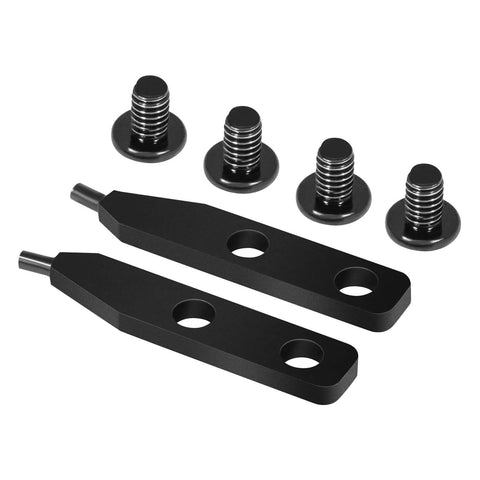 Black metal components and screws related to 26 Inch Internal Retaining Ring Pliers Beefed Up Heavy Duty Transmission Snap Ring Tool For GM 6L80 6L90 5L40 5L50 6L50 With Extra Long Handles High Leverage Precise Jaw Fit Perfect For Tough Internal Rings
