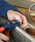 Using Pro Grade Saw Tooth Setter For Wood Saws With Knurled Adjustment Screw For Extra Torque Rust Resistant Head And Nickel Plated Anvil