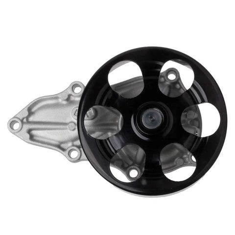 Professional Water Pump Kit With Gasket Direct Swap For 2.4l L4 Engine with black impeller and silver housing.