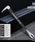 11.8 Inch Cats Paw Nail Puller Crowbar for Home Remodeling and Woodworking Pry Bar on construction site