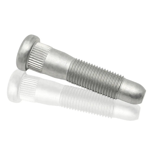 12 Pack M14x1.5 Wheel Lug Stud Replacement For GM Trucks And SUVs Front Or Rear Chrome Steel